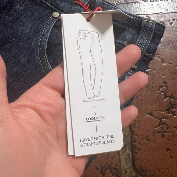 Vertx cool max hayes high rise straight denim jeans NWT - Picture 6 of 9